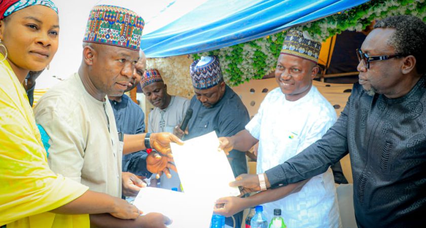 KOGI STATE GOVERNMENT HONOURS KOGI POLY RECTOR WITH MULTI – MILLION NAIRA COMMUNITY INTERVENTION PROJECTS AT ANGWA – OGEBE
